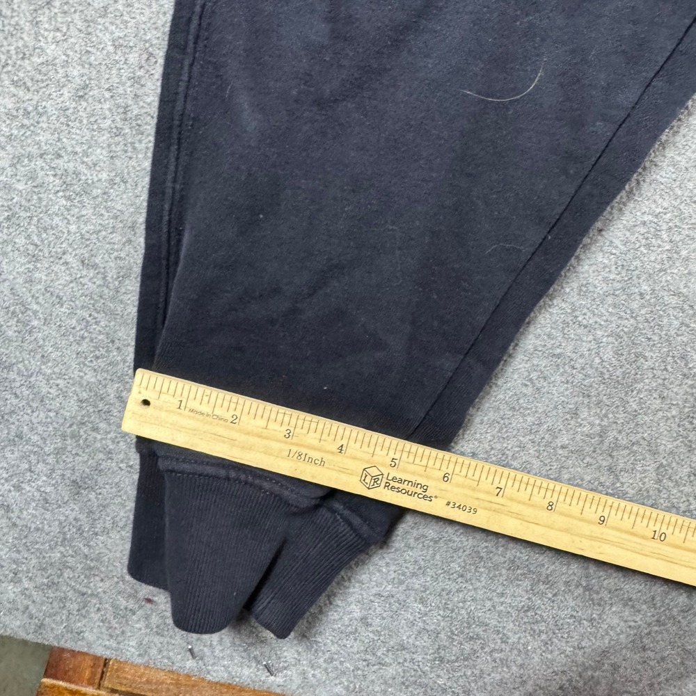 AllSaints Raven Sweatpant Mens Large Black Cotton Slim Tapered Joggers Causal - Picture 9 of 10